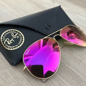 Pink Lenses - Aviator Ray Ban’s